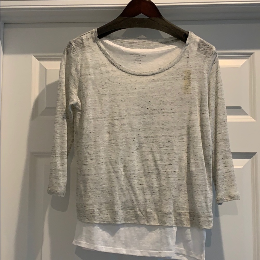 NWT Majestic Filatures Double Layer Boatneck